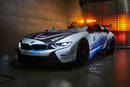 Une BMW i8 Roadster Safety-car en Formula E