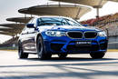 BMW M5 sur le Circuit International de Shanghaï