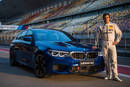 Bruno Spengler et la BMW M5 sur le Circuit International de Shanghaï
