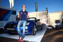 Marc Marquez et sa BMW M6 Cabriolet - Crédit photo : BMW