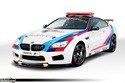 BMW M6 Safety car en Moto GP