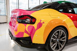 Une BMW M240i Art Car présentée à Mexico  - Crédit photo : BMW Blog