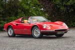 Ferrari Dino 246 GTS 1973 - Crédit photo : Bonhams