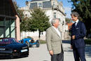 Dr. Wolfgang Porsche et Stephan Winkelmann à Molsheim