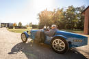 Dr. Wolfgang Porsche en visite chez Bugatti, à Molsheim