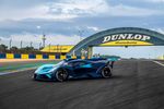 La Bugatti Bolide en piste au Mans