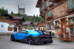 La Bugatti Chiron Pur Sport à Gstaad, en Suisse