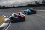 Bugatti Chiron Pur Sport dans des livrées Jet Grey et Bleu Agile