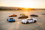 Les Bugatti Chiron Super Sport et Pur Sport réunies au Castellet