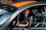 Andy Wallace à bord de la Bugatti Chiron Super Sport 300+