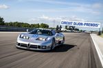 Bugatti EB110 SC à Dijon - Crédit photo : Bugatti