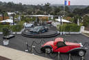 Stand Bugatti à Pebble Beach, Californie