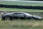 La Bugatti La Voiture Noire aperçue en essais