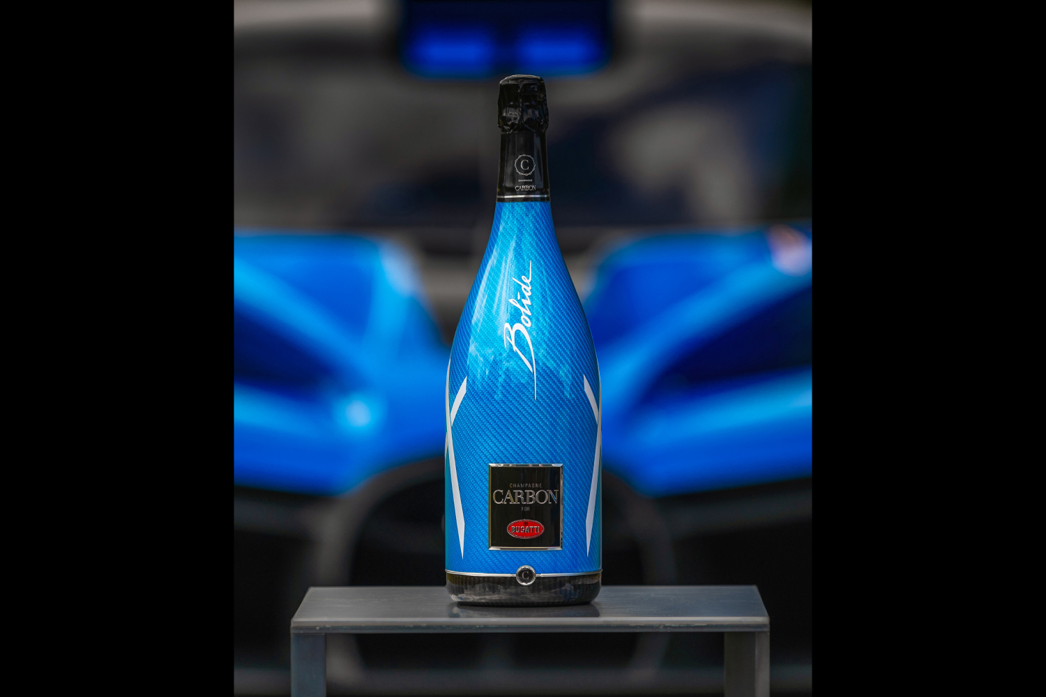 Bugatti présente la cuvée ƎB.03 inspirée de la Bugatti Bolide