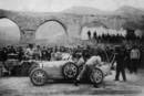 Emilio Materassi à la Targa Florio 1927 - Crédit photo : Bugatti