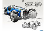 Bugatti Type 35 D par Uedelhoven Studios