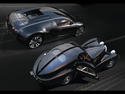 La Veyron Sang Noir aux côtés de la Bugatti Type 57S Atlantic