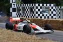 Bruno Senna dans la McLaren-Honda MP4-4 au Goodwood FoS 