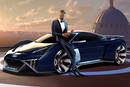 Le concept Audi RSQ e-tron et Lance Sterling