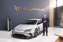 Luca de Meo, Président de Seat, et la Cupra e-Racer
