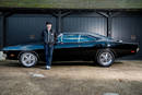 Jay Kay et la Dodge Charger 1969 - Crédit photo : Silverstone Auctions