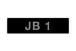 Plaque JB1 - Crédit photo : Bonhams