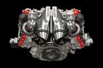 Moteur V6 3.0 litres biturbo de la Ferrari 296 GTB