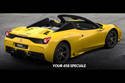 Illustration Ferrari 458 Speciale Spider