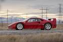 Ferrari F40 de 1992 - Crédit photo : Bonhams