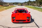 Ferrari F40 ex-Alain Prost - Crédit photo : RM Sotheby's