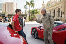 Charles Leclerc et Claude Lelouch