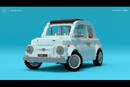 Une Fiat 500 F de 1968 en LEGO