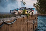Ken Block et sa Ford Focus RS RX - Crédit photo : Barrett-Jackson
