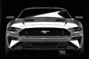 La Mustang 2017 inspirée par Dark Vador