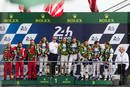Le podium GTE-Pro des 24 Heures du Mans 2016