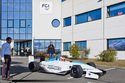 La Formulec EF01 lors de sa présentation au siège de l'usine FCI