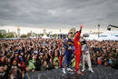 Sébastien Buemi, Lucas di Grassi et Sam Bird