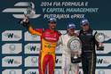 Podium du Putrajaya ePrix - Crédit photo : Formula E