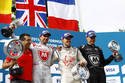 Podium de la course 2 à Londres - Crédit photo : Formula E