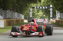 Le Ferrari F1 Team à Goodwood - Crédit photo : Goodwood FoS