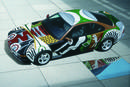 BMW 850CSi Art Car 1995 par David Hockney