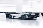 Maquette à l'échelle 1 du concept Jaguar Vision Gran Turismo SV