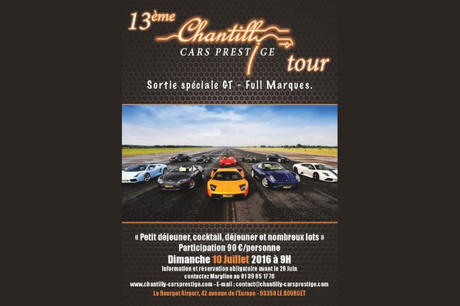 13ème Chantilly Cars Prestige Tour