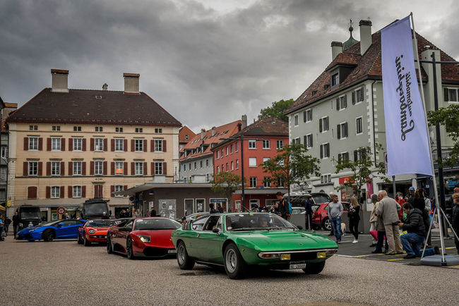 Beau succès pour le premier Lamborghini Concours d'Élégance