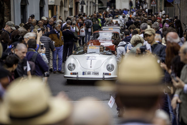 Première édition des Mille Miglia Green