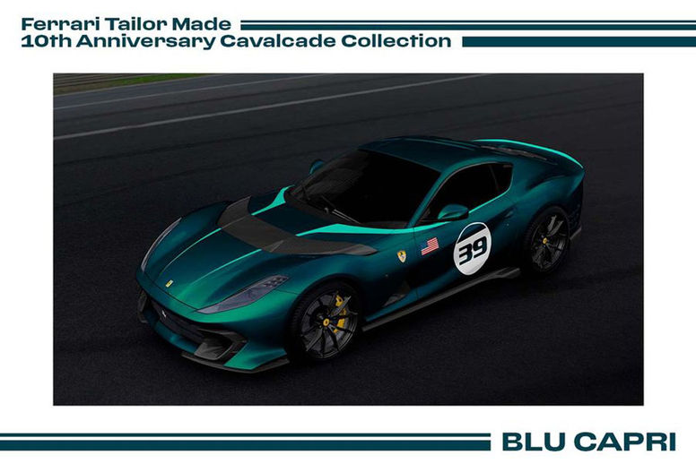 Édition spéciale Ferrari 812 Competizione « Blu Capri »