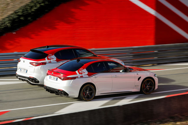 Éditions limitées Giulia et Stelvio Alfa Romeo Racing