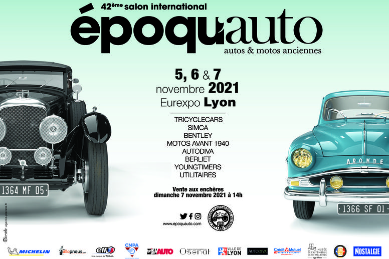 Époqu'Auto : rendez-vous du 5 au 7 novembre 2021