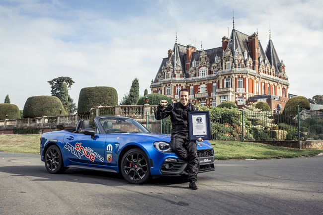 Un Guinness World Record pour l'Abarth 124 Spider