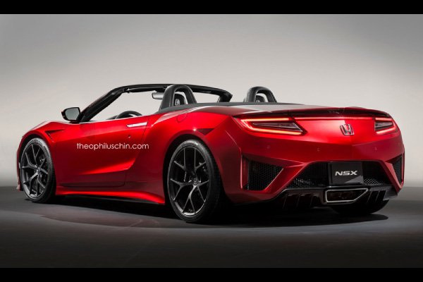 Acura NSX Cabriolet : comme ça ?